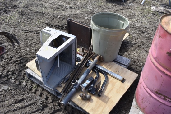 Water Fountain Jack, Ball hitch, Metal