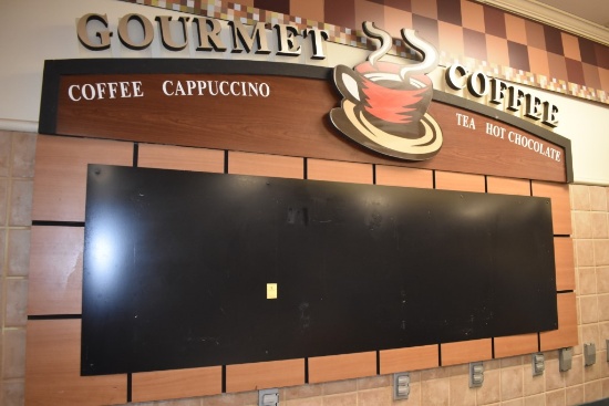 Gourmet Coffee Sign