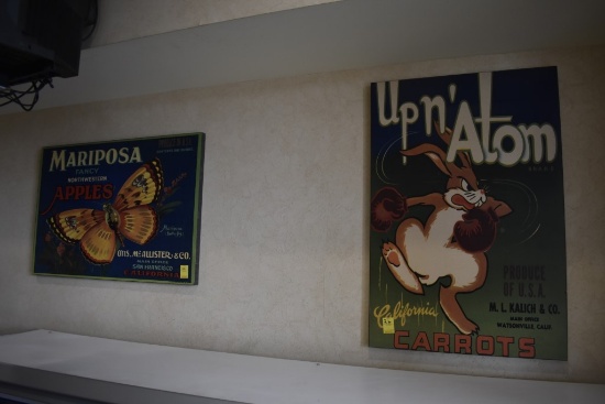 Two Retro Signage