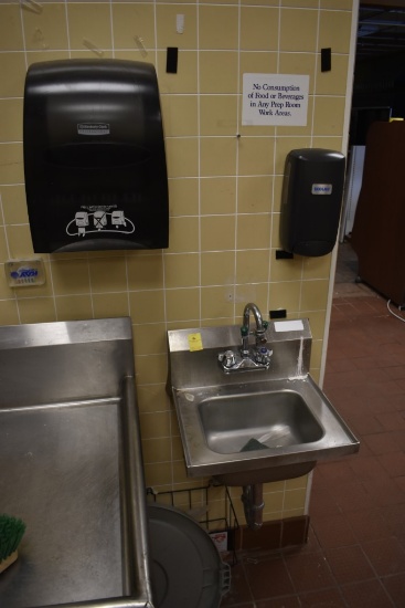 Stainless Steel Single Bay Wash Sink