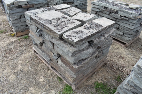 Pallet of Snapped Bluestone Wall Stone