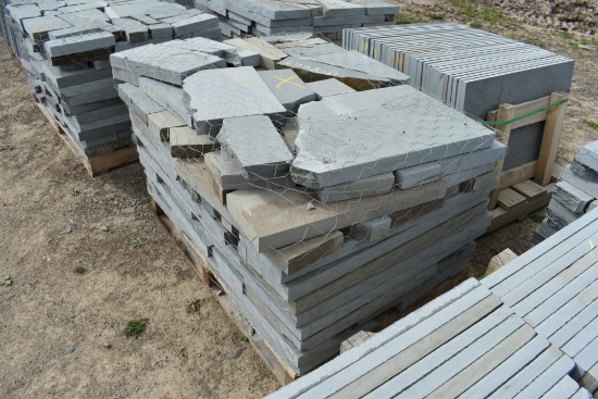 Pallet of Snapped Bluestone Wall Stone
