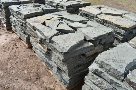Pallet of Snapped Bluestone Wall Stone