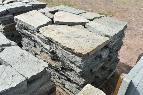 Pallet of Snapped Bluestone Wall Stone