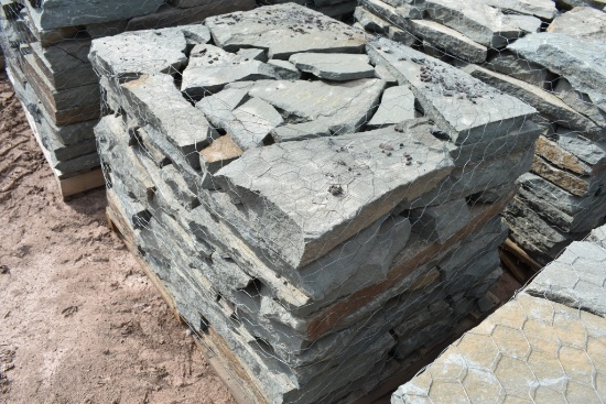 Pallet of Snapped Bluestone Wall Stone