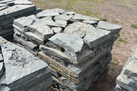 Pallet of Snapped Bluestone Wall Stone