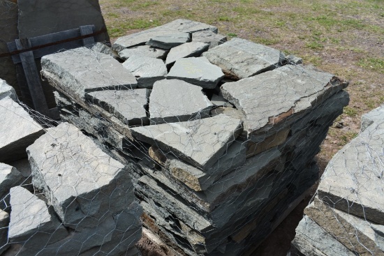Pallet of Snapped Bluestone Wall Stone