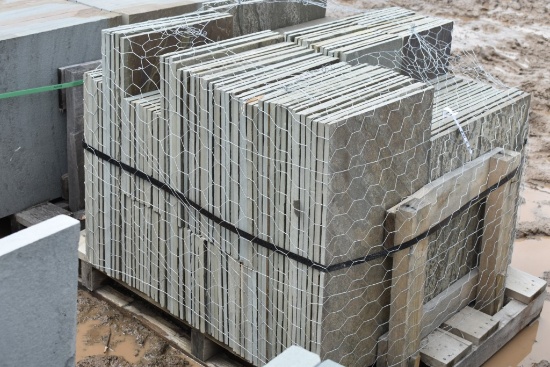 Pallet of 1/2" Mixed Natural Stone