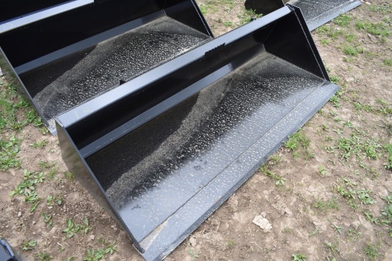 Swict Quick Attach 78" Skid Steer Bucket