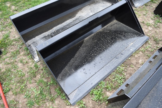 Swict Quick Attach 66" Skid Steer Bucket