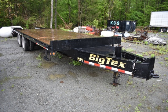 2012 Big Tex 20PH Heavy Equipment Trailer