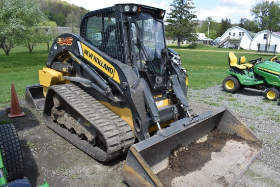 New Holland C345 Skid Steer With Tracks
