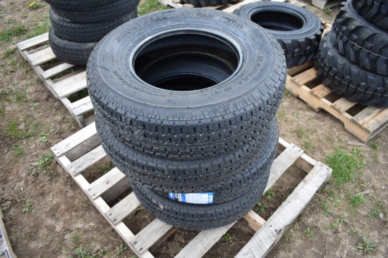 4 Montreal ST225/75R15 Trailer Tires