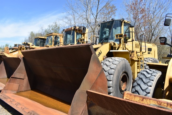 Kawasaki 95ZV Articulating wheel Loader