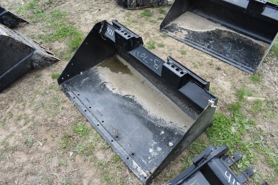 Quick Attach 44" Skid Steer Bucket