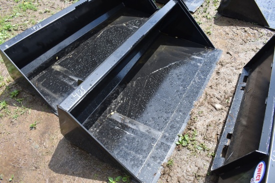 Swict Quick Attach 66" Skid Steer Bucket
