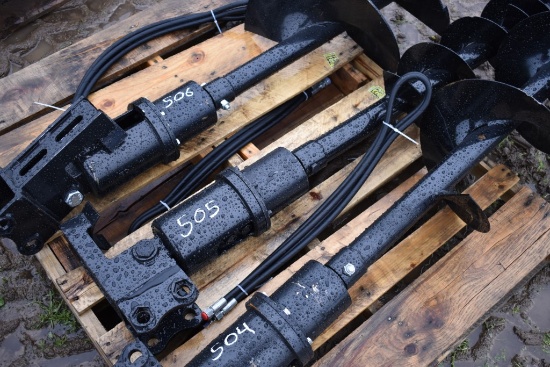 Future Mini Excavator Post Hole Digger with 8" Bit