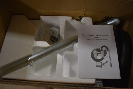 Future 20GPM Fuel Transfer Pump