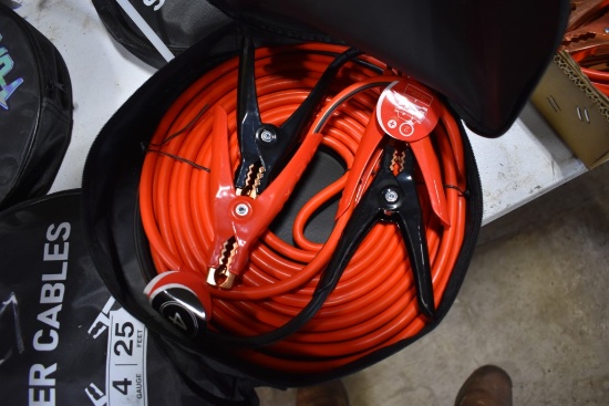 Pair of New Jumper Cables in Carry Bag