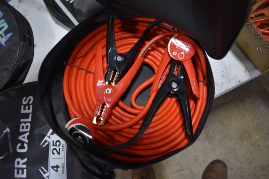Pair of New Jumper Cables in Carry Bag