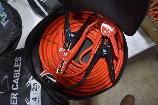 Pair of New Jumper Cables in Carry Bag