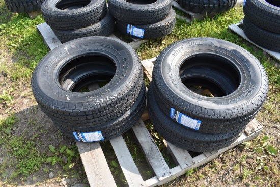 4 Montreal ST225/75R15 Trailer Tires