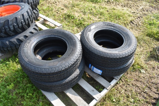 4 Montreal ST225/75R15 Trailer Tires