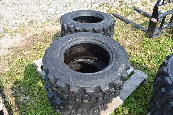 4 Forerunner 12-16.5 Skid Steer Tires