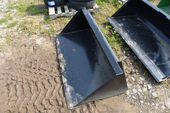 Swict 60" Quick Attach Skid Steer Bucket