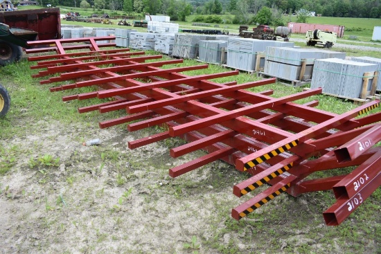 8 Bale Round Bale Wagon Top Frame