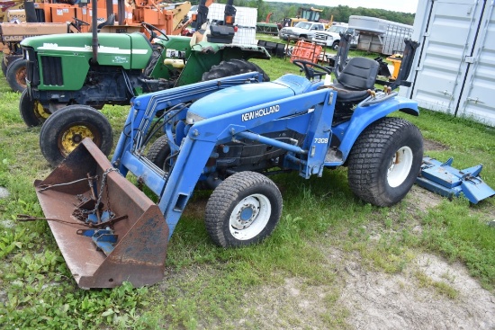 New Holland 1630 Loader Mower Tractor
