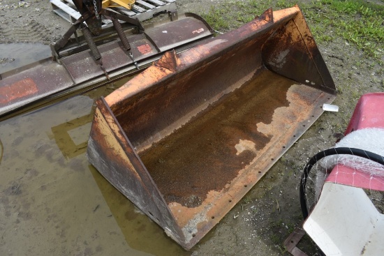 72" Pin On Loader Bucket