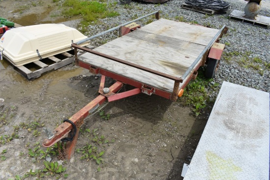 Single Axle Bumper Pull Trailer