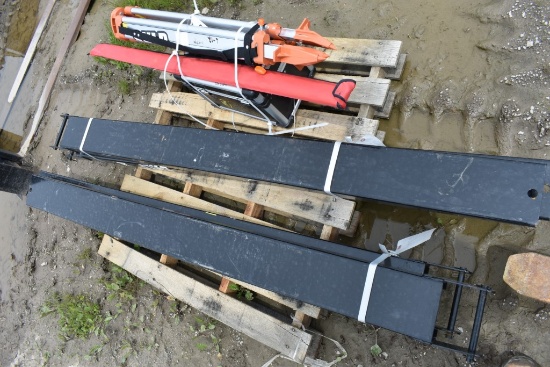 Pair of SKLP 72" Pallet Fork Extensions