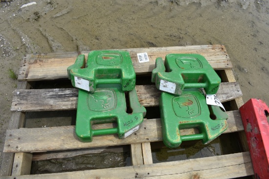 4 John deere Compact Tractor Suitcase Weights
