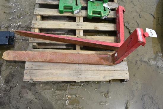 Pair of 42" Pallet Forks