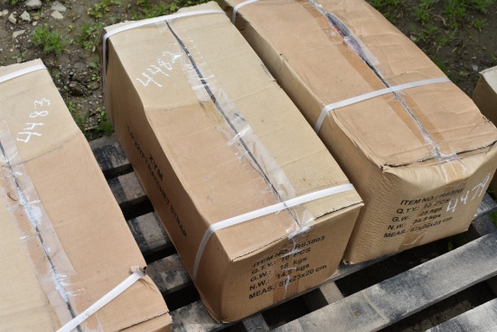 10 Zym 1.5"" x 27' Ratchet Straps in Box