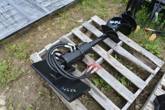 Future Mini Quick Attach Post Hole Digger with 12" Bit