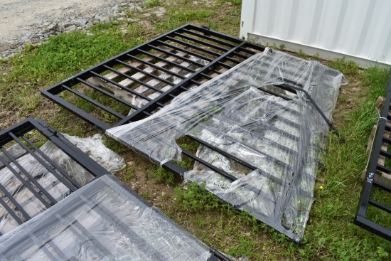 Future 14' Bi-Parting entrance Gate with Reindeer
