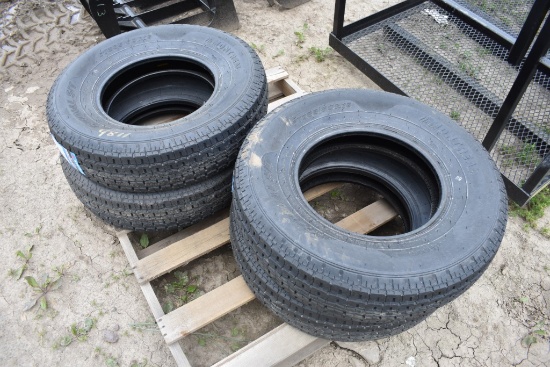 4 Montreal ST235/80R16 Trailer Tires