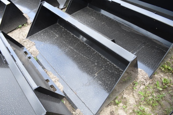 Swict 72" Quick Attach Skid Steer Bucket