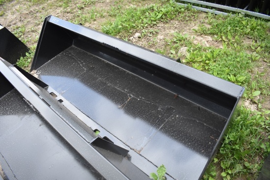 Swict 84" Quick Attach Skid Steer Bucket