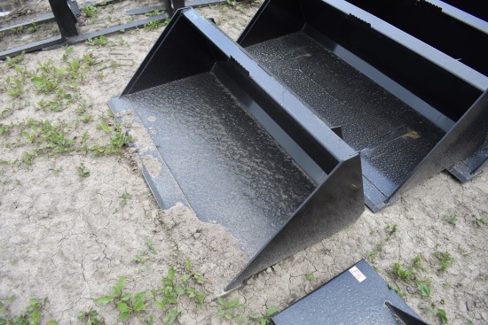 Swict 60" Quick Attach Skid Steer Bucket
