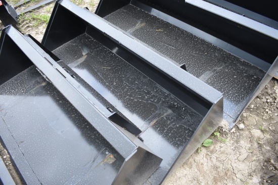 Swict 72" Quick Attach Skid Steer Bucket