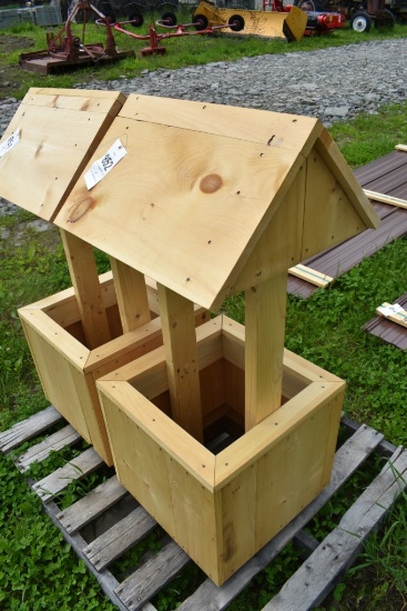 Wooden wishing Well