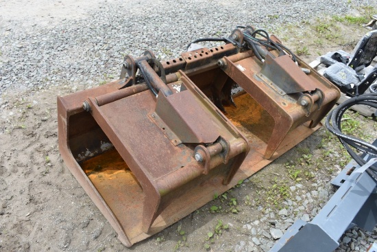 Quick Attach 72" Grapple Bucket