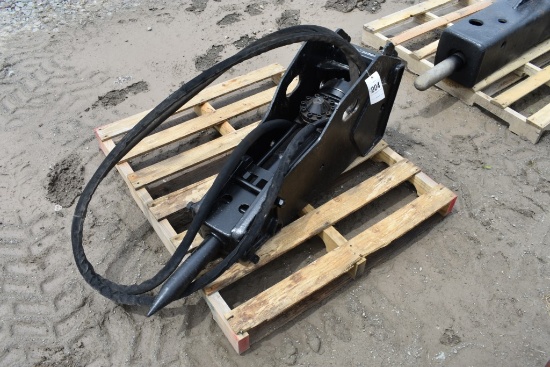Excavator Impact Hammer with Quick Coupler
