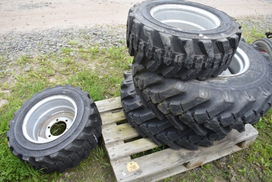 4 New Front and Rear Ag Tires