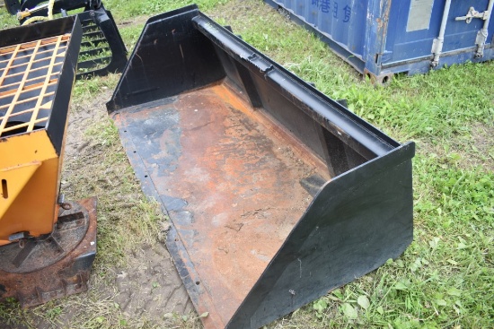 Quick Attach 80" High Profile Skid Steer Bucket