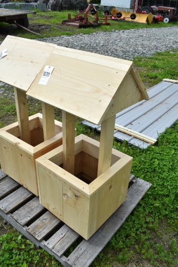 Wooden wishing Well